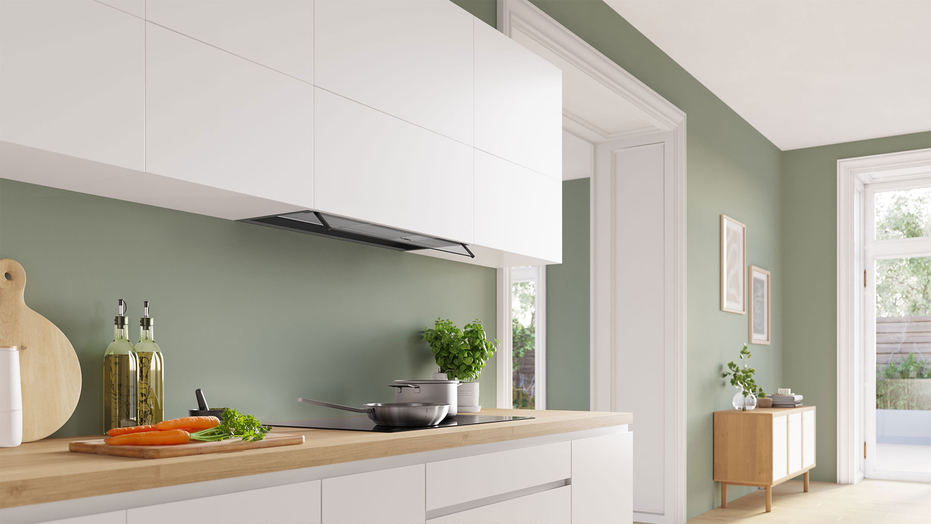 Витяжка вбудовувана BOSCH DBB85CC60