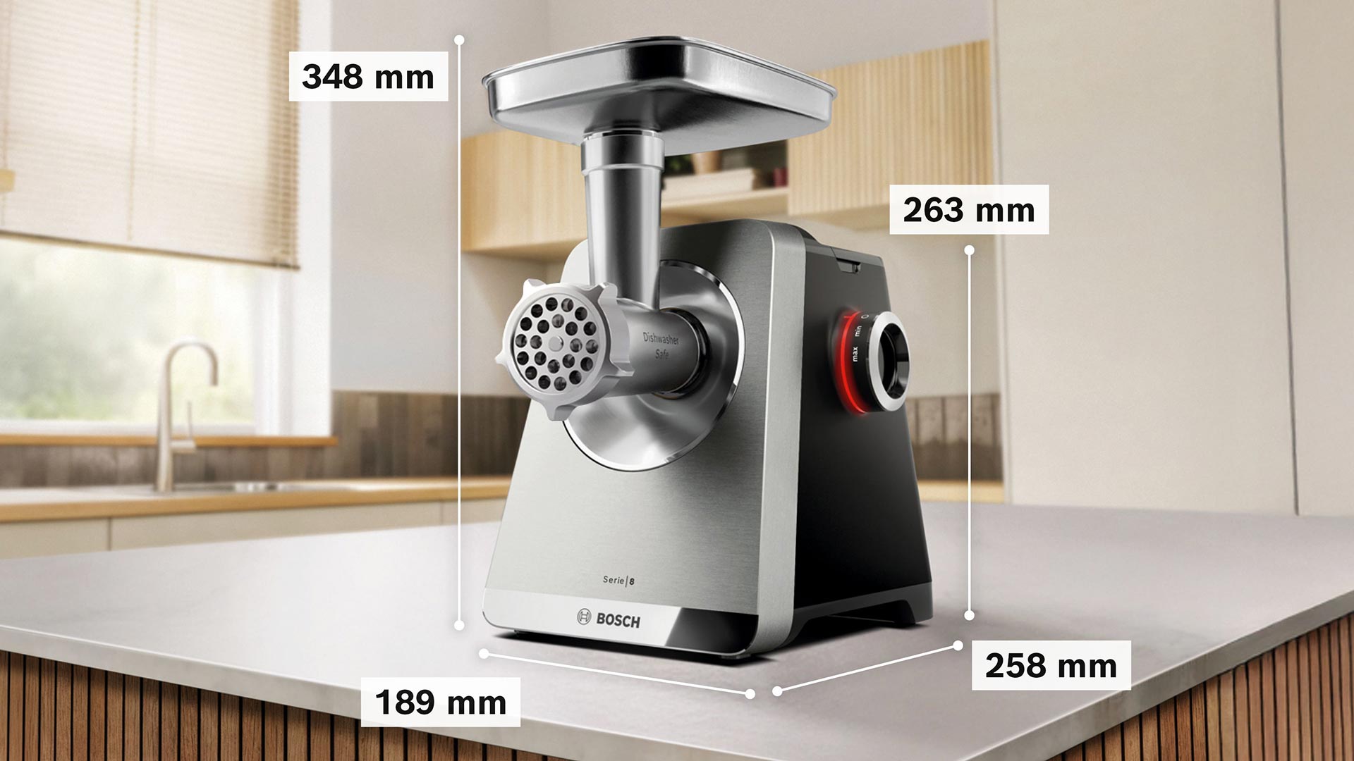 М'ясорубка BOSCH MFWS820M