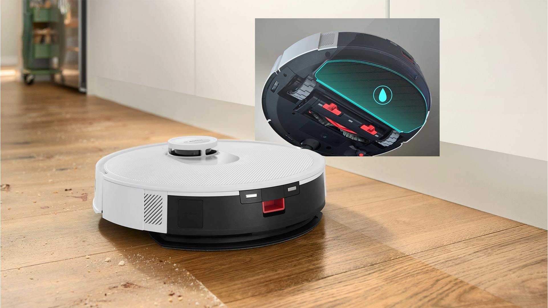 Робот-пилосос BOSCH BCRD1W