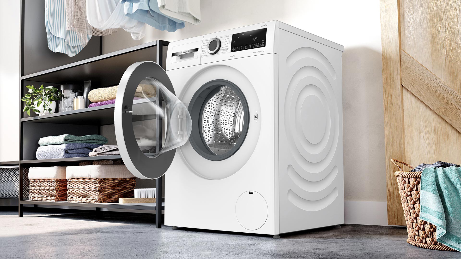 Прально-сушильна машина BOSCH WNA13400BY