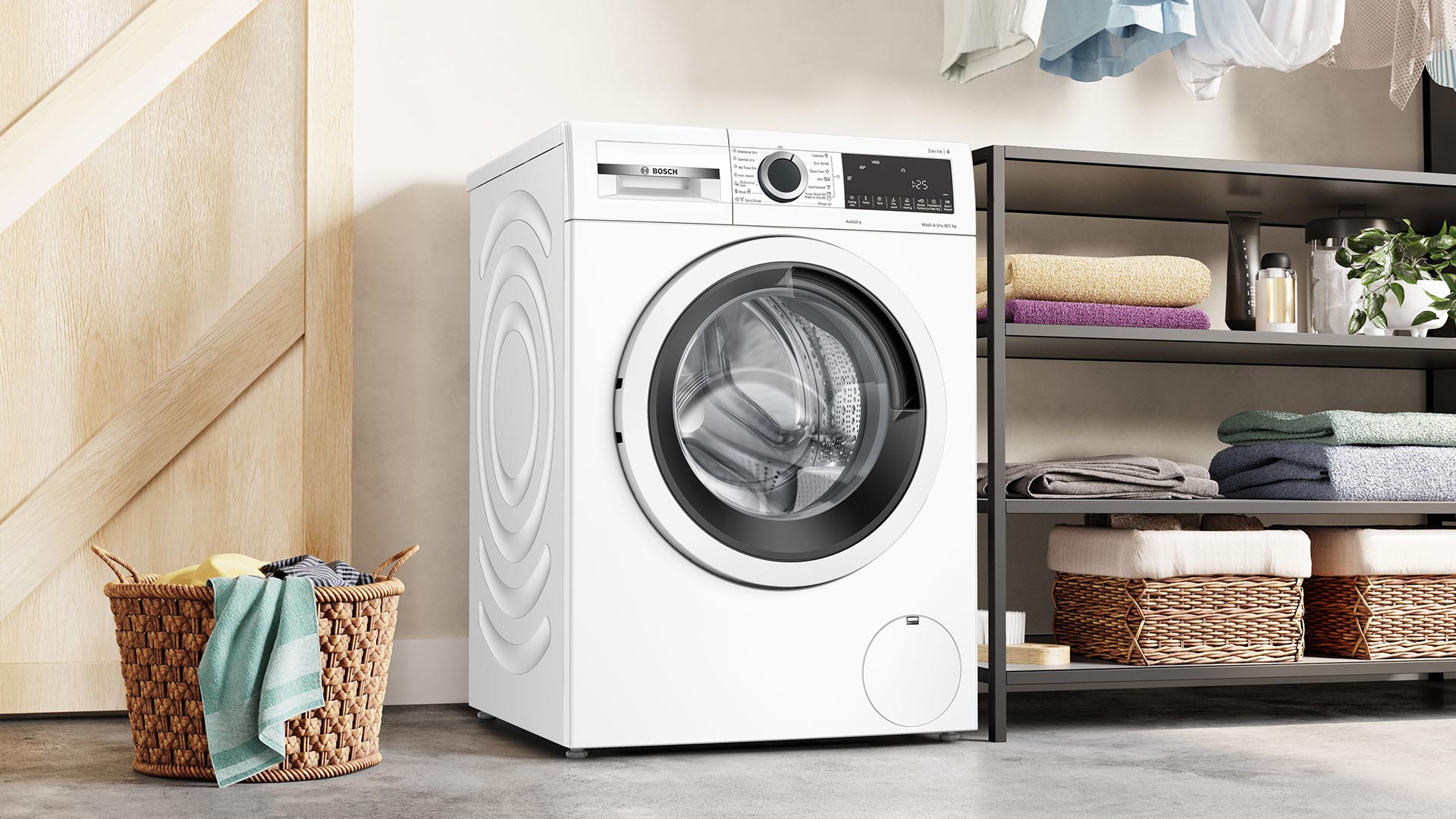 Прально-сушильна машина BOSCH WNA13400BY